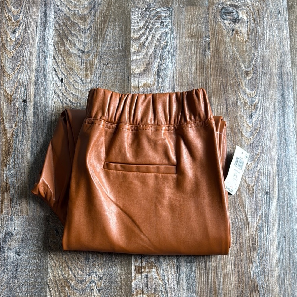 I.N.C. | Faux Leather Jogger Pants
